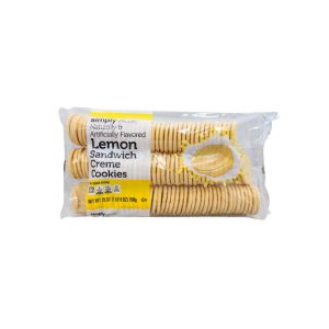 L02796 Galletas tipo sándwich sabor limón Simply Value