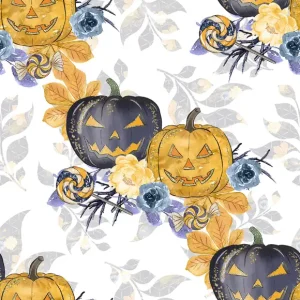 Patrón De Halloween Para Sublimar 129