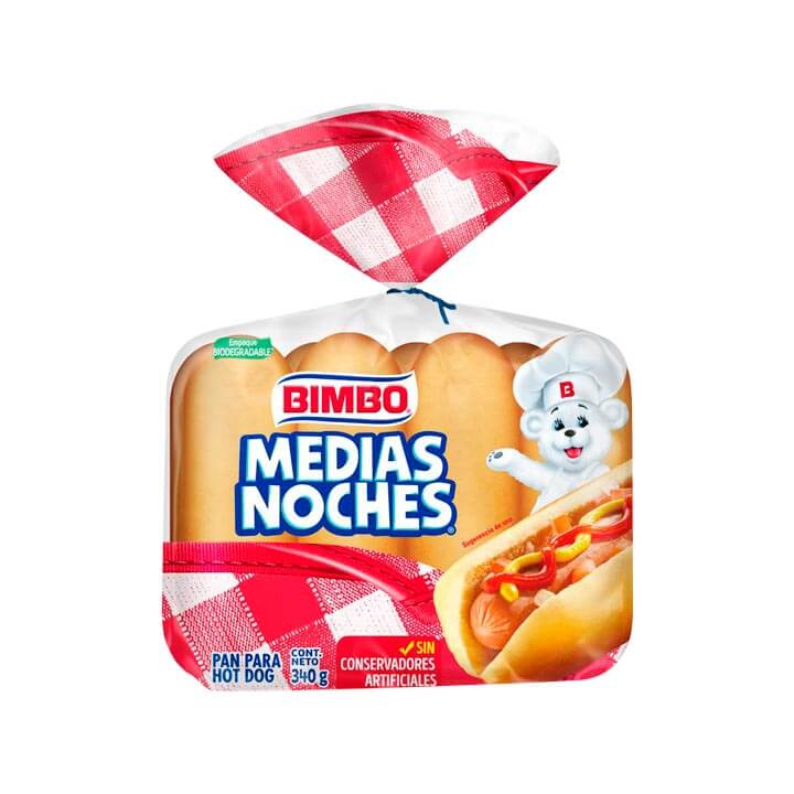L03512 Pan medias noches Bimbo (8 pz)