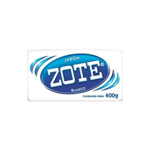 L02939 Jabón en barra color blanco Zote (400 g)