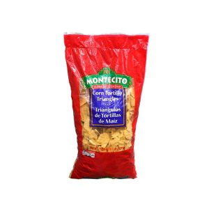 L04467 Totopos de maíz en triángulo Montecito (2.27 kg)