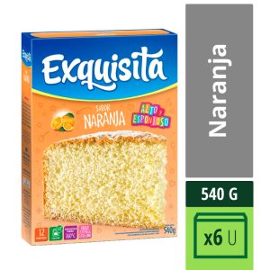 Bizcochuelo Exquisita Naranja X 540 G