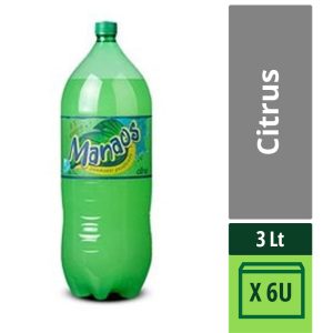 Gaseosa Manaos Citrus X 3 Lt