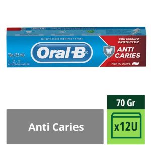 Crema Dental Oral B Anti Caries X 70 Gr