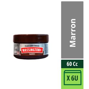 Crema Para Calzado Wassington Marrón X 60 Cc