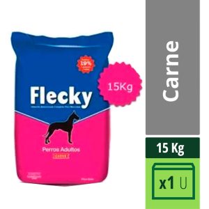 Alimento Para Perro Flecky Carne X 15 Kg