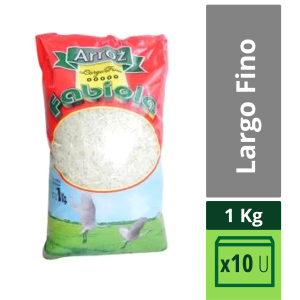 Arroz Fabiola Largo Fino X 1 Kg