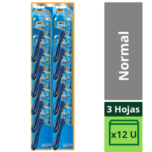 Maquina Para Afeitar Bic Comfort 3 Piel Normal