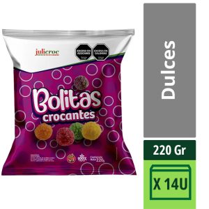 Bolitas Dulces Crocantes Julicroc X 220 Gr