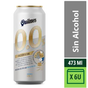 Cerveza Quilmes 0.0 Alcohol Lata X 473 Ml