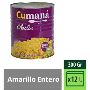 Choclo Cumaná Grano Amarillo X 300 G
