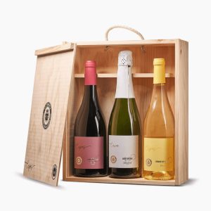 Estuche Madera 3 Vinos