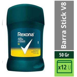 Desodorante Ant. En Barra Rexona V8 X 50 G